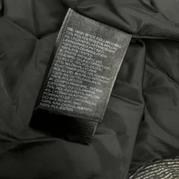 The North Face Gray Puffer Ski Snow Winter VEST Jacket Women's Medium - Picture 9 of 12